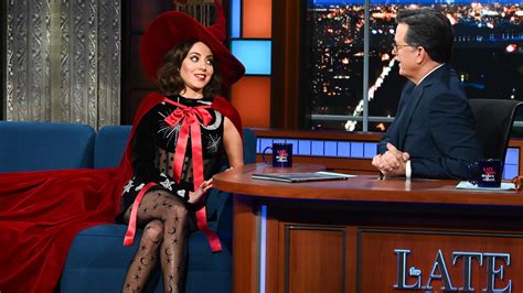 Aubrey Plaza as the mystical Yule witch
